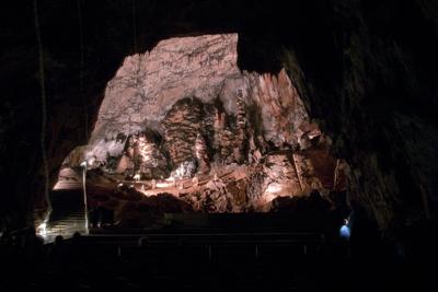 Az Aggteleki Nemzeti Park-stock-foto