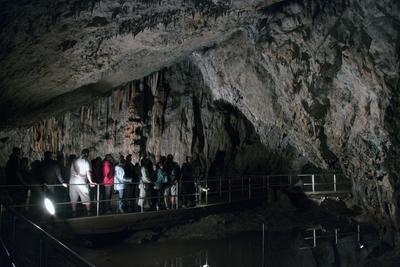 Az Aggteleki Nemzeti Park-stock-foto