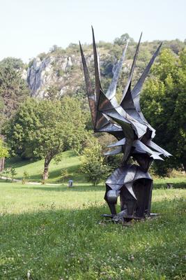 Az Aggteleki Nemzeti Park-stock-foto