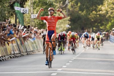 TOUR DE HONGRIE 2018 HAJDUSZOBOSZLO-stock-foto
