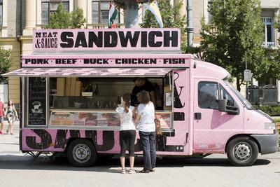 Food Truck Show Debrecen 2018-stock-photo