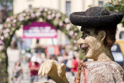 Flower Carnival 2018 Debrecen/Hungary-stock-photo