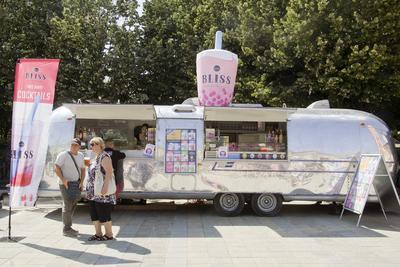 Food Truck Show Debrecen 2018-stock-photo