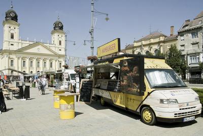 Food Truck Show Debrecen 2018-stock-photo