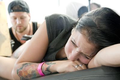 Tetováló Fesztivál Debrecen 2018-stock-foto