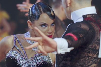 TÁNCSPORT MAGYAR BAJNOKSÁGOK HUNGARIAN DANCE OPEN februar 2-3 2019  MOM SPORT CENTER/BUDAPEST/HUNGARY-stock-foto