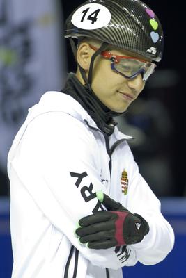 A 2020-as debreceni rövidpályás gyorskorcsolya Európa-bajnokság előtt, április 30-án nyílt edzést tartott a magyar válogatott a debreceni Főnix csarnokban.-stock-foto