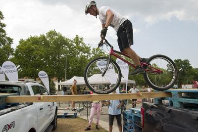 Hungarian Trial Bike CUP 2019 DEBRECEN-stock-foto