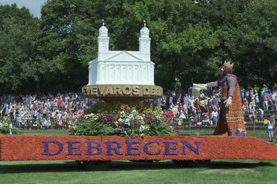 48th Flower Canival Debrecen 2017-stock-foto