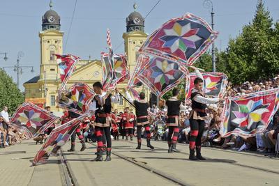 48th Flower Canival Debrecen 2017-stock-foto