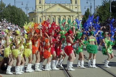 48th Flower Canival Debrecen 2017-stock-foto
