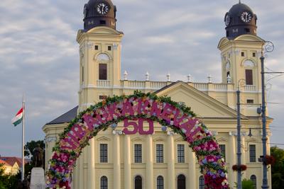 48th Flower Canival Debrecen 2017-stock-foto