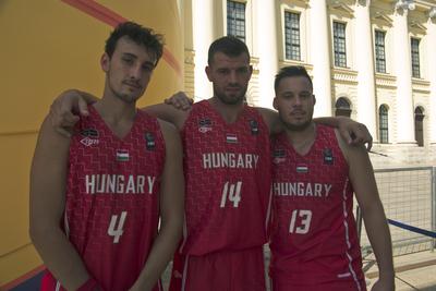 Négy versenyt rendeznek 3x3-as kosárlabdában Debrecen főterén.-stock-photo