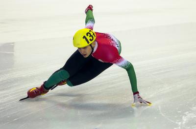 ISU SHORT TRACK HUNGARY EB Debrecen 14-16.01.2020-stock-photo