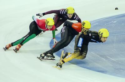 ISU SHORT TRACK HUNGARY EB Debrecen 14-16.01.2020-stock-photo