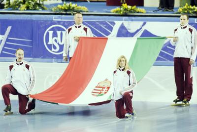 ISU SHORT TRACK HUNGARY EB Debrecen 14-16.01.2020-stock-photo