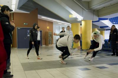 ISU European Short Track Speed Skating Championships January 24-26, 2020 Debrecen, Hungary-stock-foto