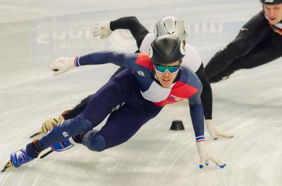 ISU European Short Track Speed Skating Championships January 24-26, 2020 Debrecen, Hungary-stock-foto