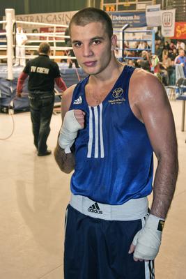 Bacskai Balázs bokszoló-stock-foto