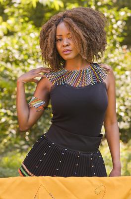 Zulu girl-stock-photo