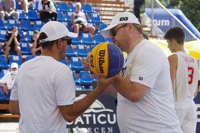 3X3 Street Basketball DEBRECEN/HUNGARY-stock-photo