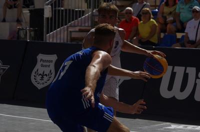 3X3 Street Basketball DEBRECEN/HUNGARY-stock-photo