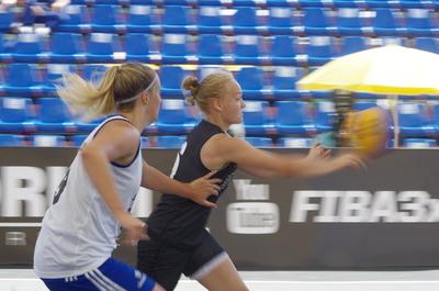 3X3 Street Basketball DEBRECEN/HUNGARY-stock-foto