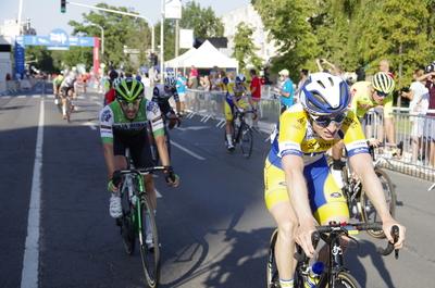 Tour de Hongrie 2020 2th stage-stock-foto