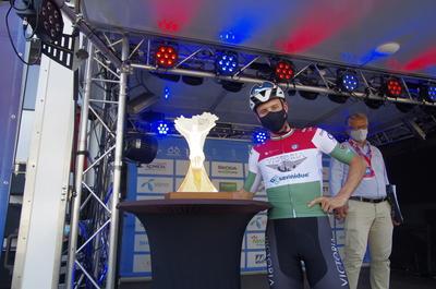 Tour de Hongrie 2020 2th stage-stock-foto