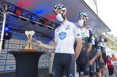 Tour de Hongrie 2020 2th stage-stock-foto