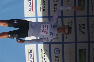 Tour de Hongrie 2020 2th stage-stock-foto