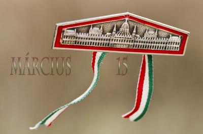 Március 15 Ünnepe-stock-foto