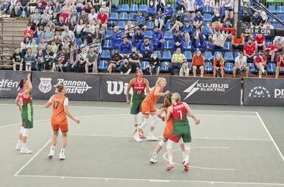 FIBA 3x3 Olympic Qualifying Tournament 2021 DEBRECEN/HUNGARY-stock-photo