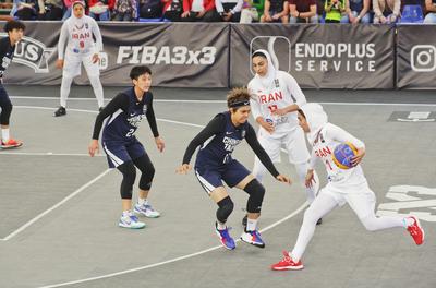 FIBA 3x3 Olympic Qualifying Tournament 2021 DEBRECEN/HUNGARY-stock-photo