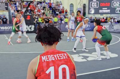 FIBA 3x3 Olympic Qualifying Tournament 2021 DEBRECEN/HUNGARY-stock-photo