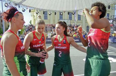 FIBA 3x3 Olympic Qualifying Tournament 2021 DEBRECEN/HUNGARY-stock-photo