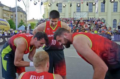 FIBA 3x3 Olympic Qualifying Tournament 2021 DEBRECEN/HUNGARY-stock-photo