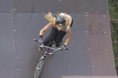 Dese BMX Freestyle Magyar Országos Bajnokság 2021 Debrecen-stock-foto