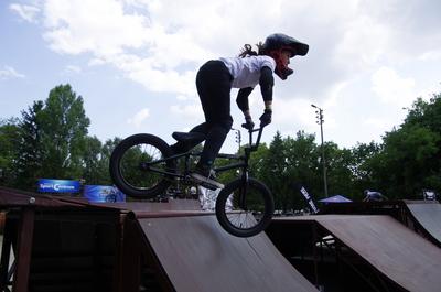 Dese BMX Freestyle Magyar Országos Bajnokság 2021 Debrecen-stock-foto