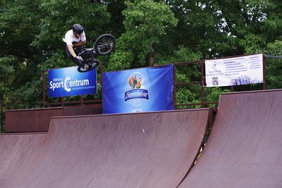 Dese BMX Freestyle Magyar Országos Bajnokság 2021 Debrecen-stock-foto
