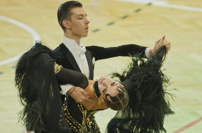 Szőke Tisza 2021 WDSF International Open, Szeged-stock-foto