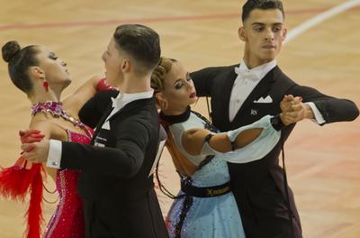 Szőke Tisza 2021 WDSF International Open, Szeged-stock-foto