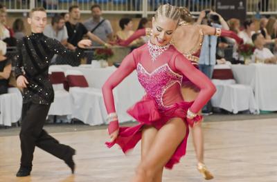 Szőke Tisza 2021 WDSF International Open, Szeged-stock-foto