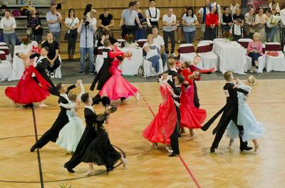 Szőke Tisza 2021 WDSF International Open, Szeged-stock-foto