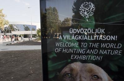 World of Hunting and Nature Exhibition Hungexpo/Hungary 2021/Budapest-stock-photo