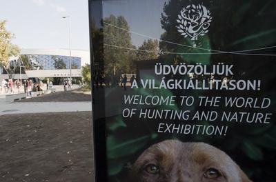 World of Hunting and Nature Exhibition Hungexpo/Hungary 2021/Budapest-stock-foto