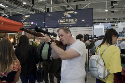 World of Hunting and Nature Exhibition Hungexpo/Hungary 2021/Budapest-stock-photo