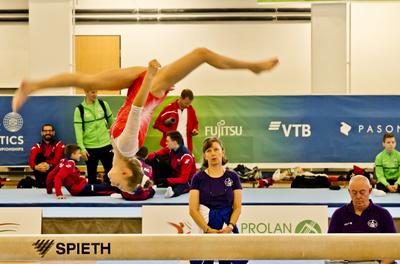 DUNA ASZFALT Országos tornász Bajnokság Budapest 2021-stock-foto