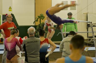 DUNA ASZFALT Országos tornász Bajnokság Budapest 2021-stock-foto