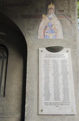 Hősök kapuja/Szeged-stock-foto